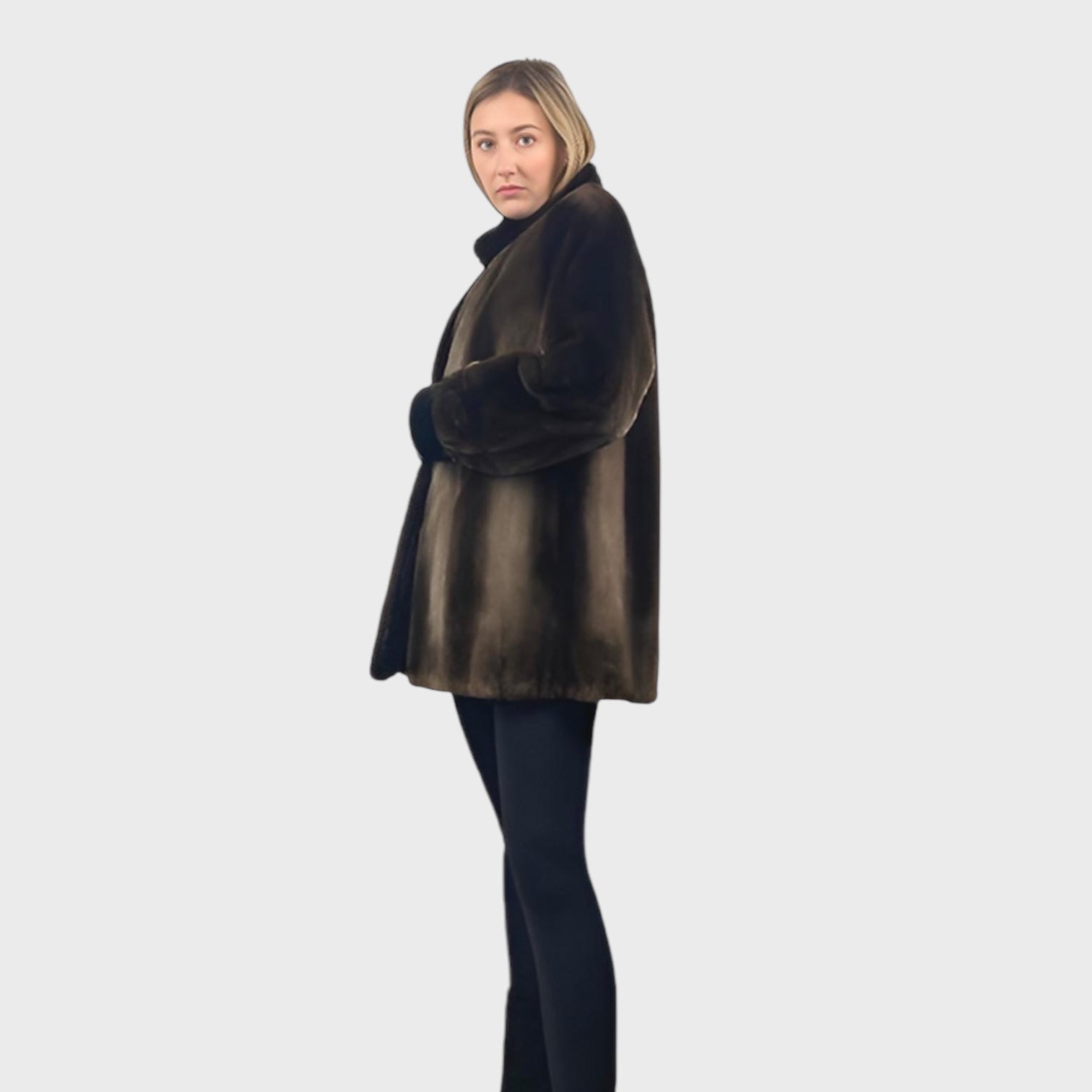 WOMEN'S PHANTOM SHEARED BEAVER JACKET