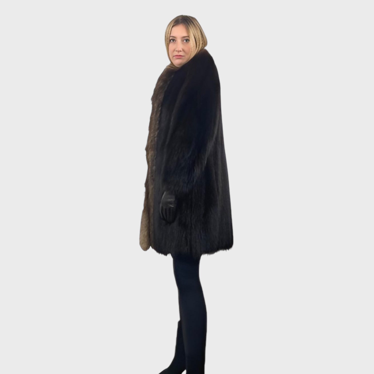 WOMEN'S FISHER JACKET DYED BROWN