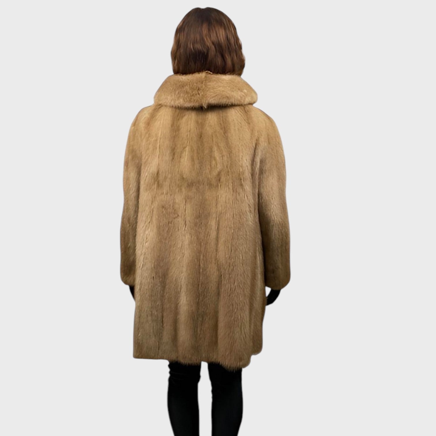 WOMEN'S NATURAL PASTEL MINK JACKET