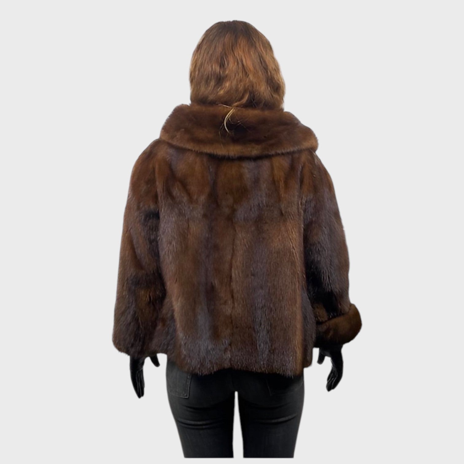 WOMEN'S DEMI BUFF SHORT MINK JACKET