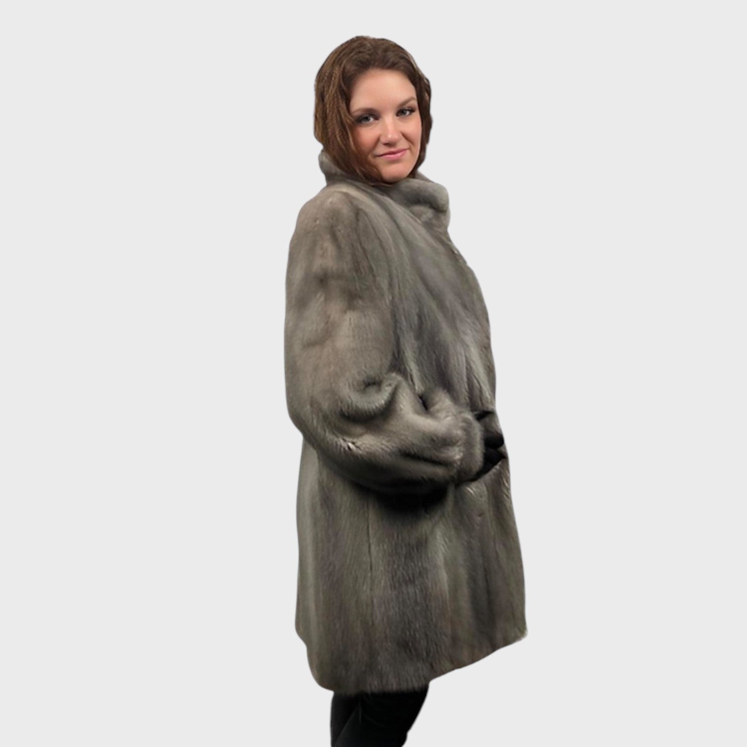 WOMEN'S SAPPHIRE MINK JACKET