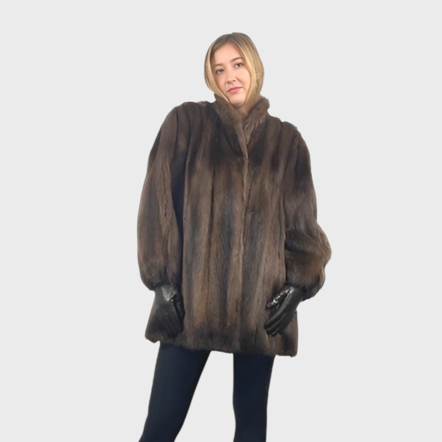 WOMEN'S FITCH JACKET DYED BROWN