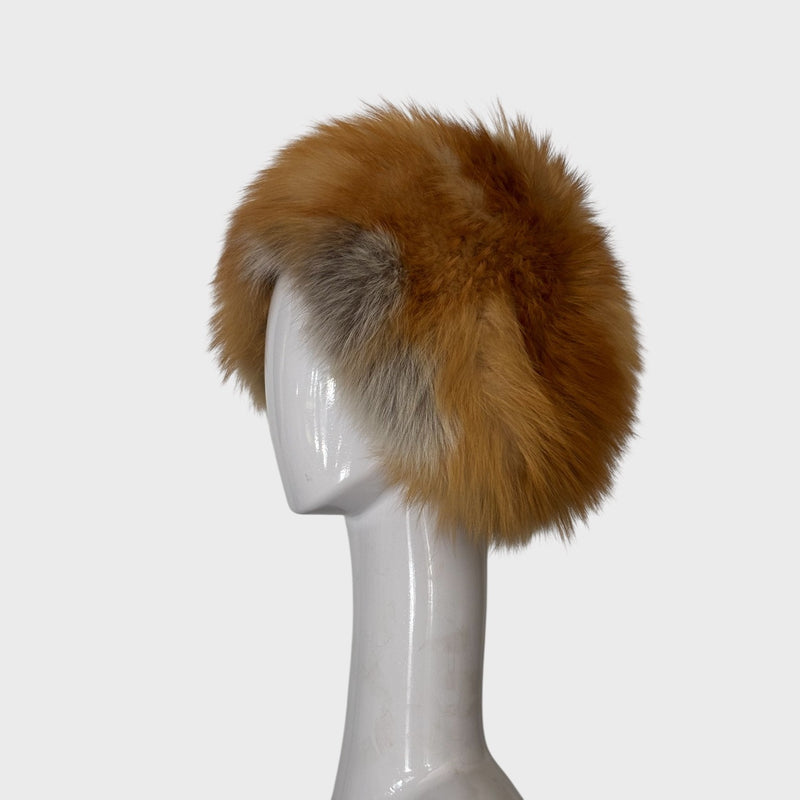 Natural Canadian Red Fox Hat