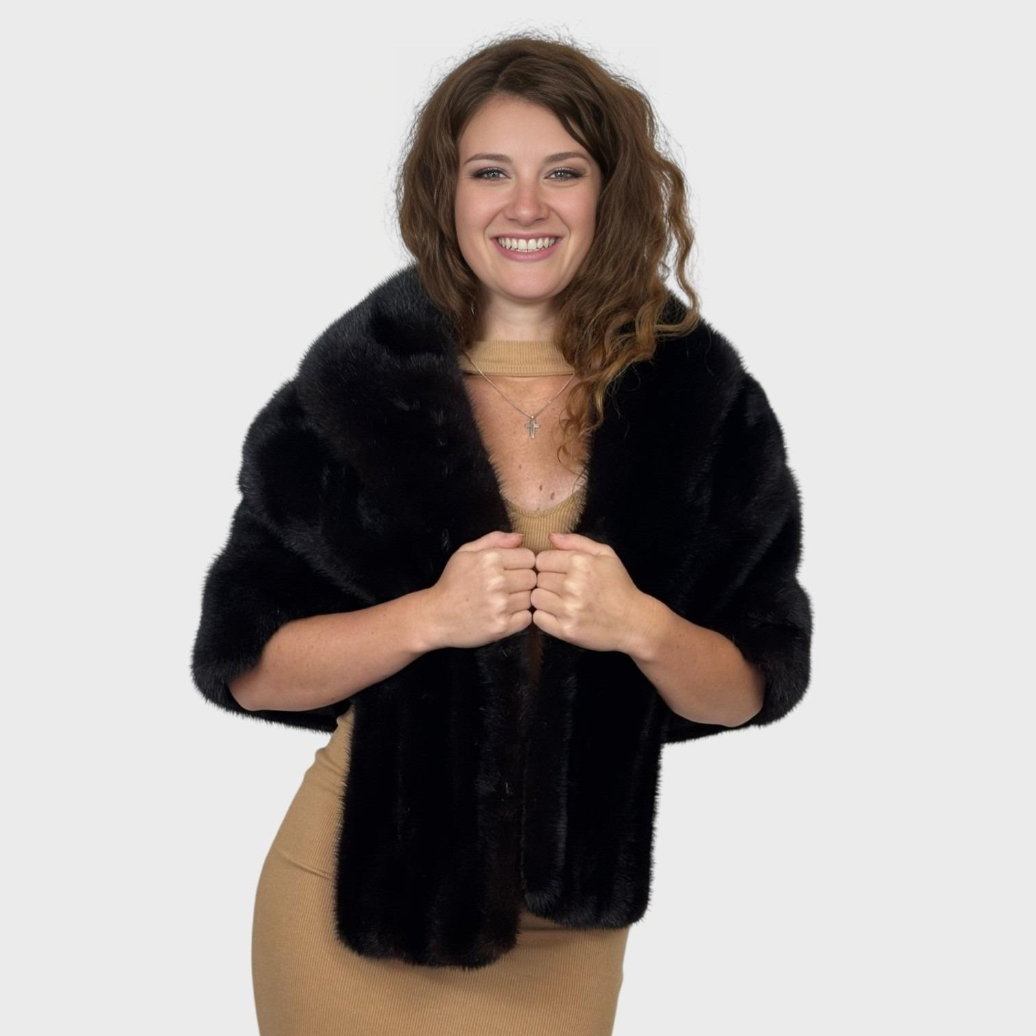Dark Ranch Mink Stole