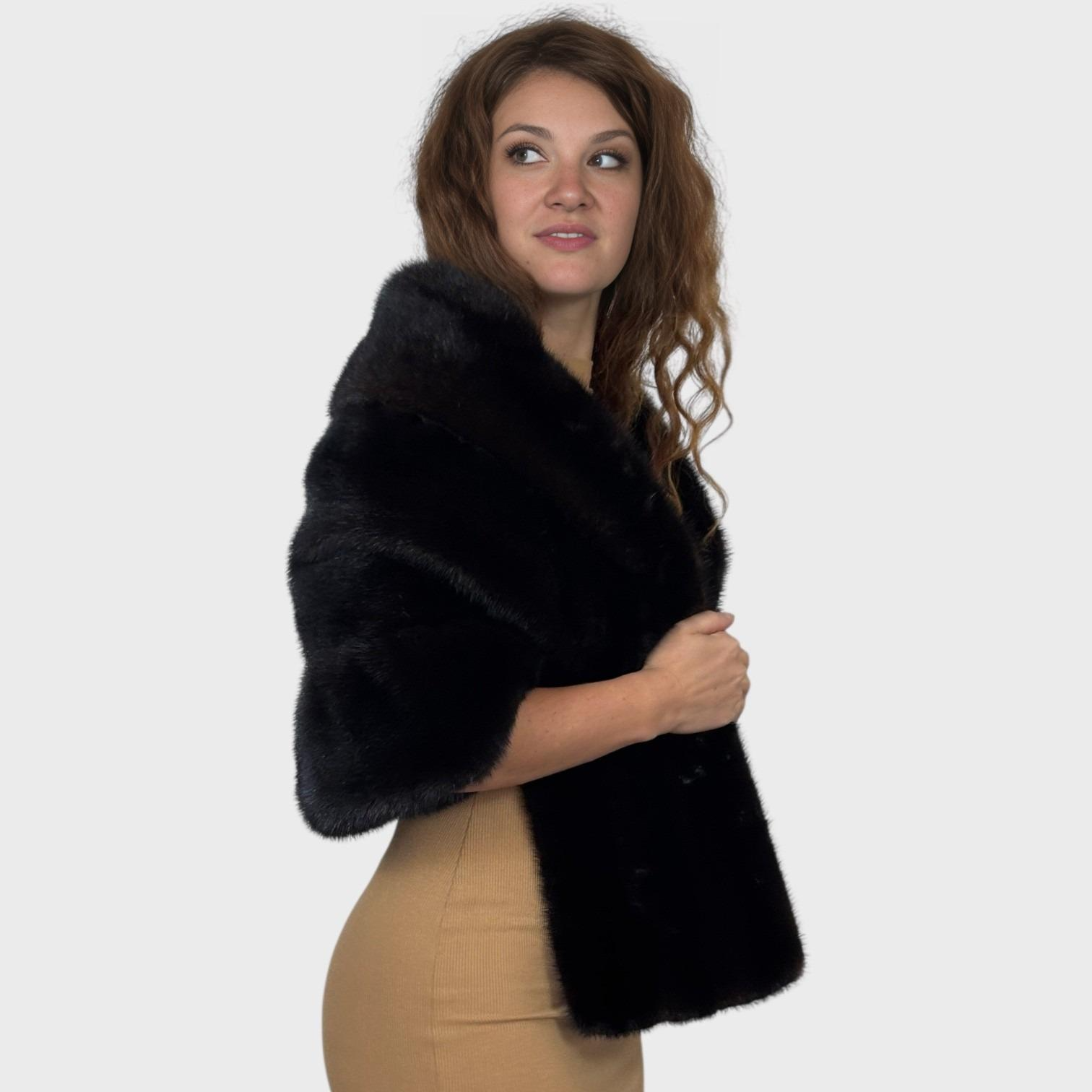 Dark Ranch Mink Stole