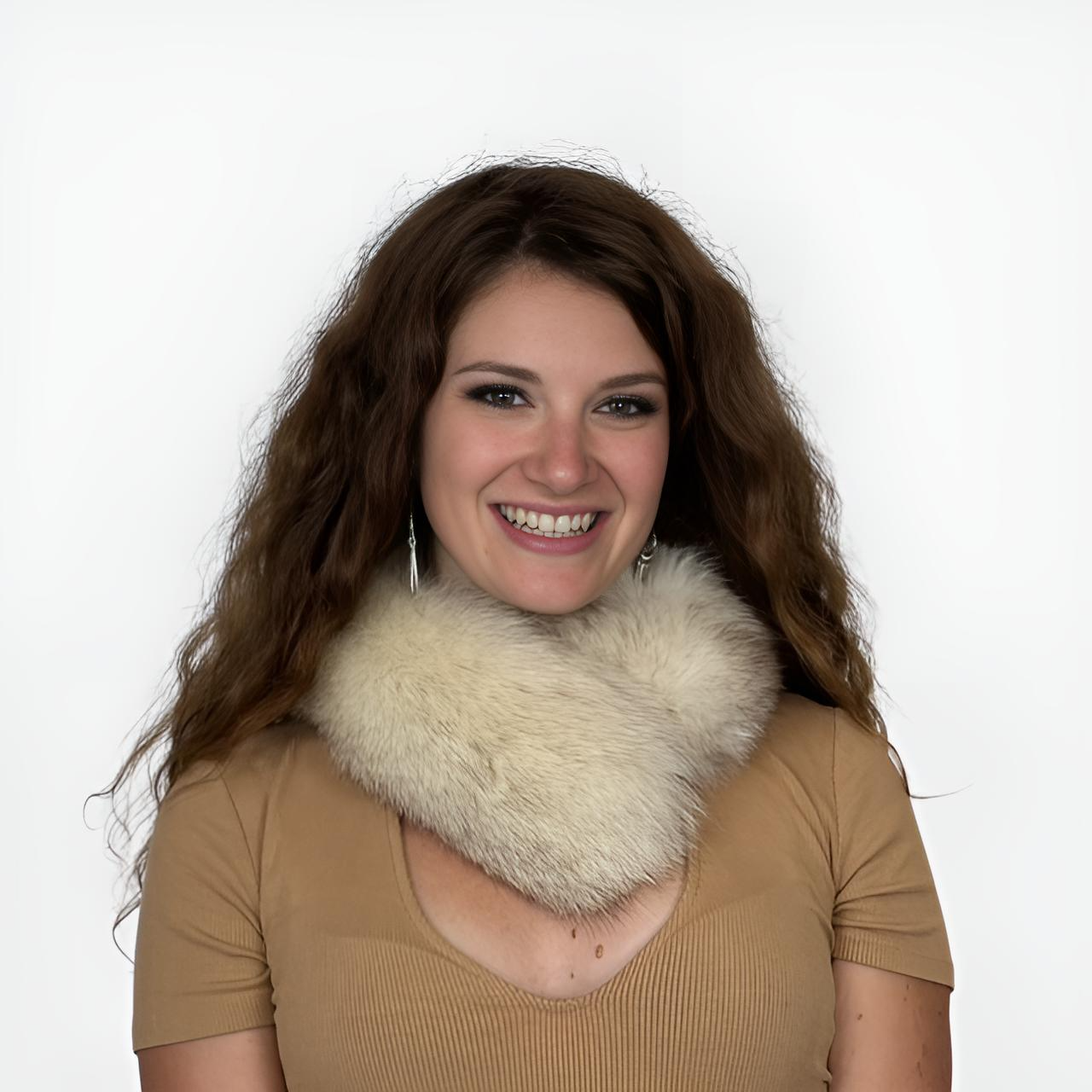 Blue Fox Headband / Collar