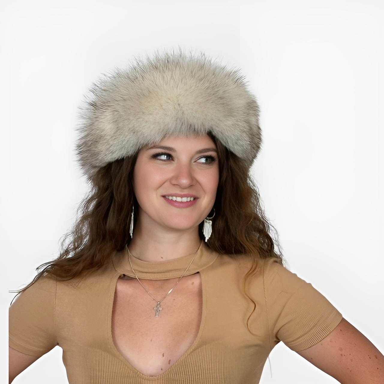 Blue Fox Headband / Collar