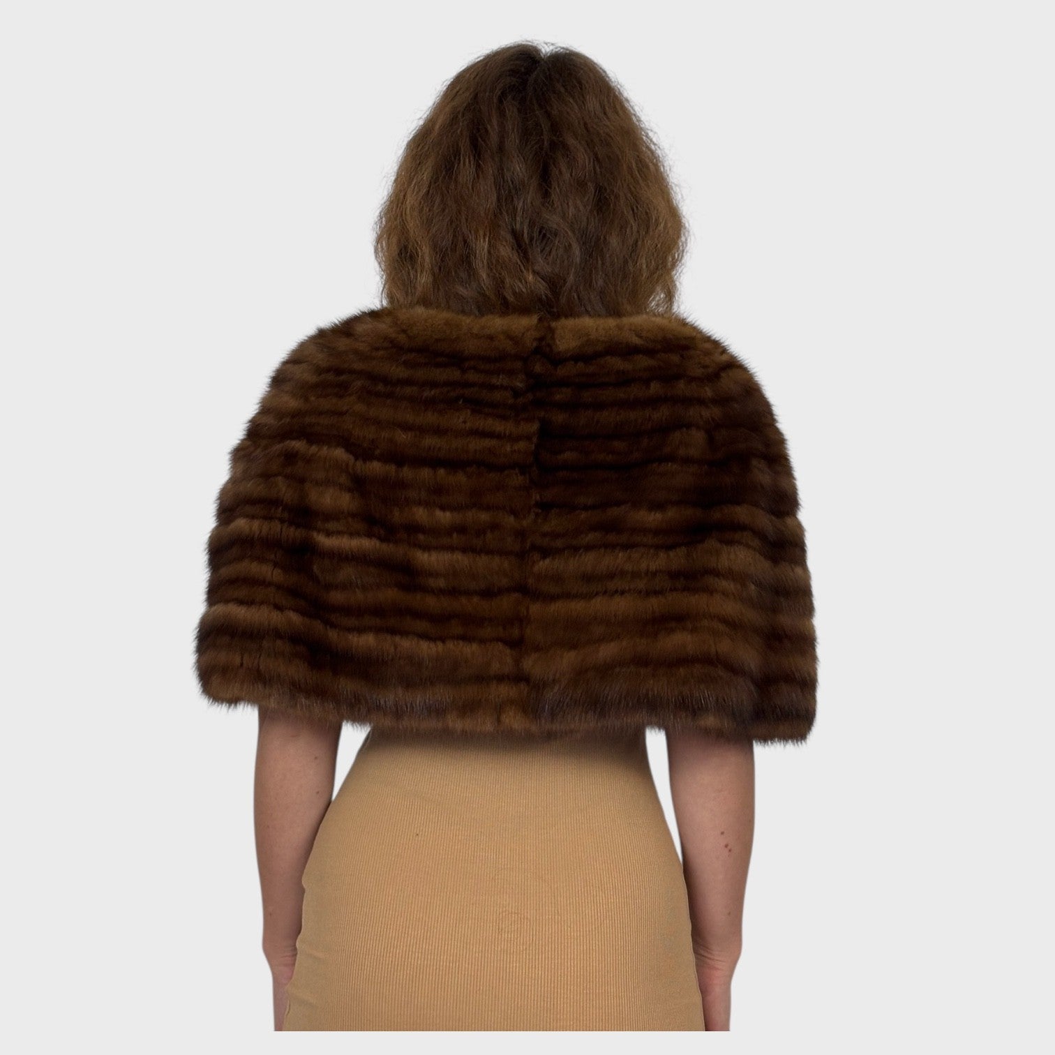 Canadian Sable Stole-Upcycled Fur