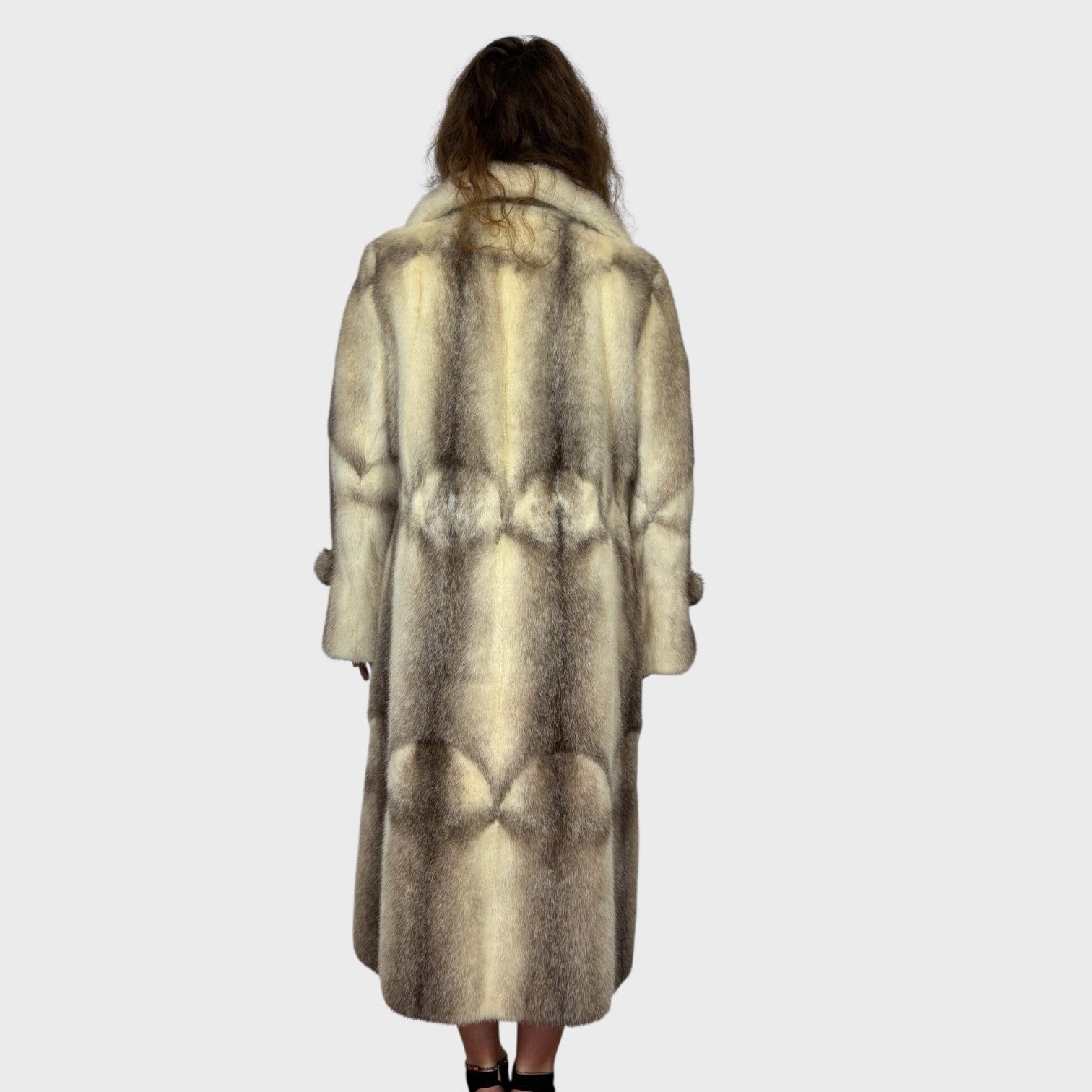 Brown Cross Female Skin on Skin Coat