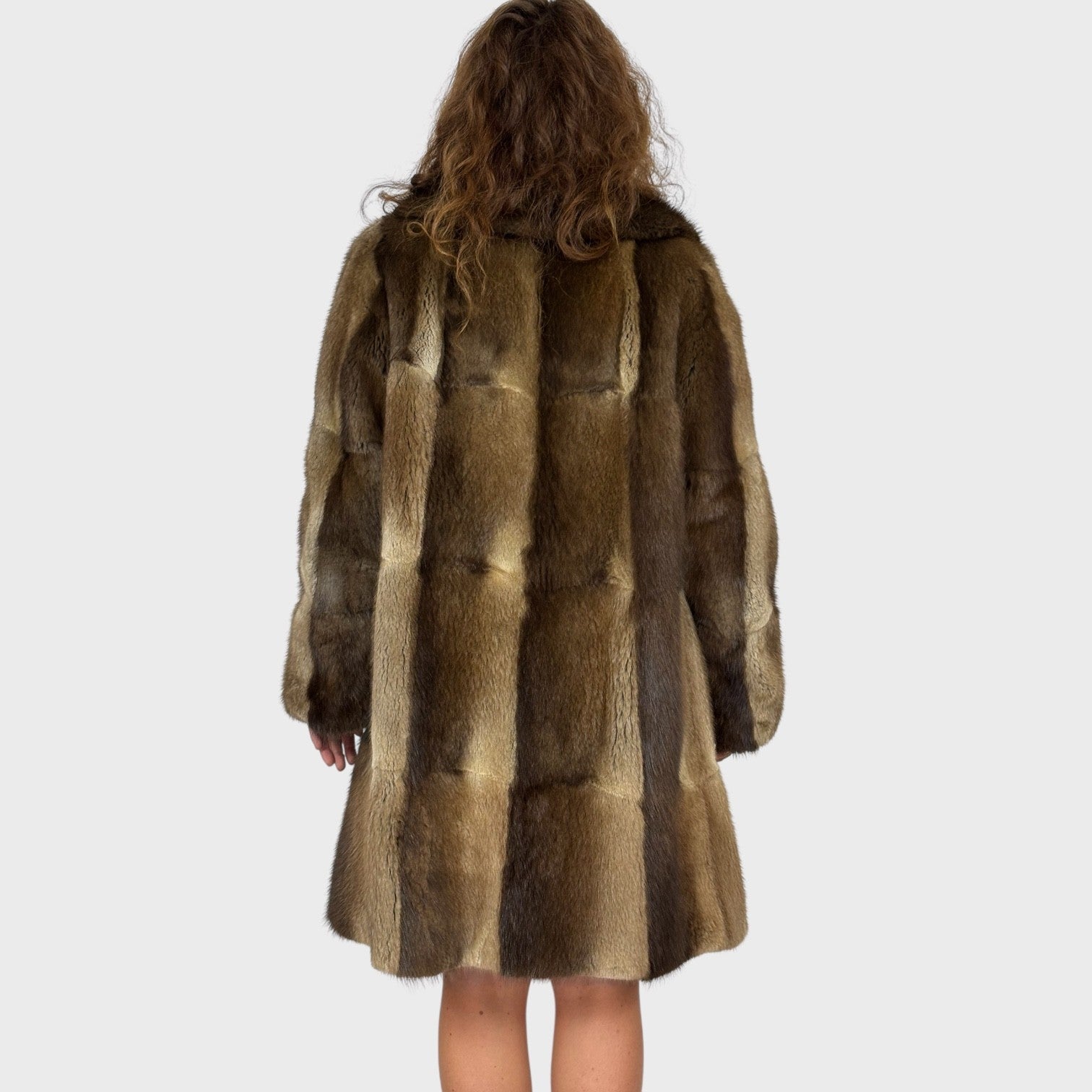 Natural Muskrat Jacket