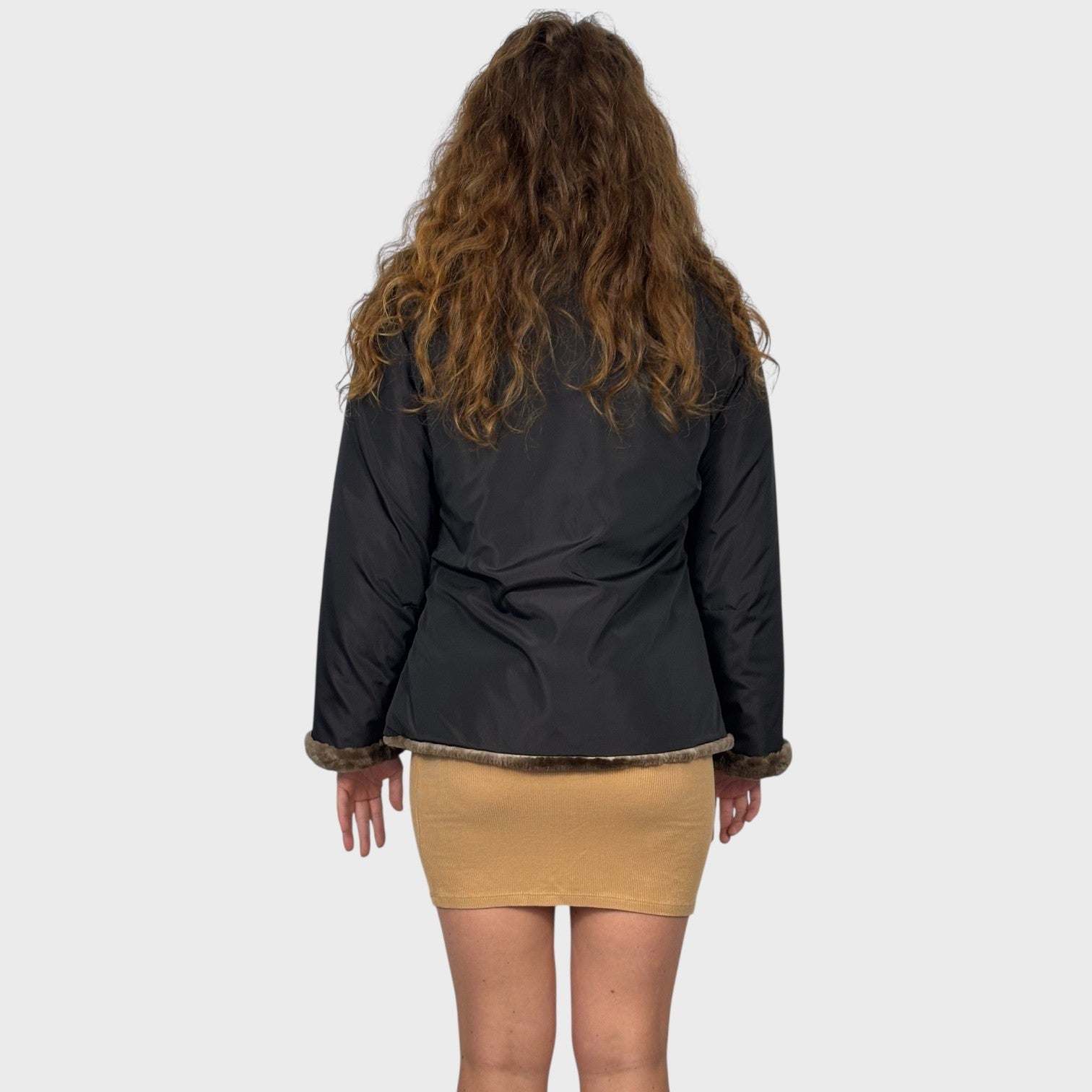 Sheared Beaver Jacket - Reversible to Taffeta