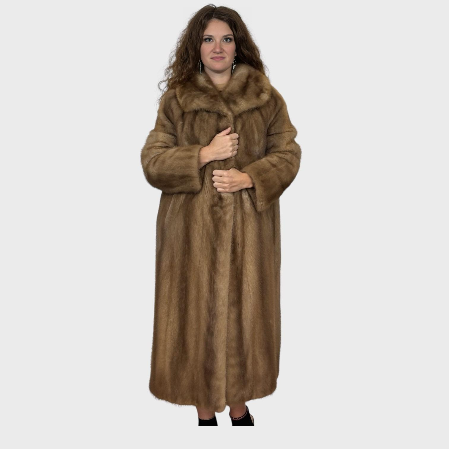 Classic Natural Pastel Mink Coat