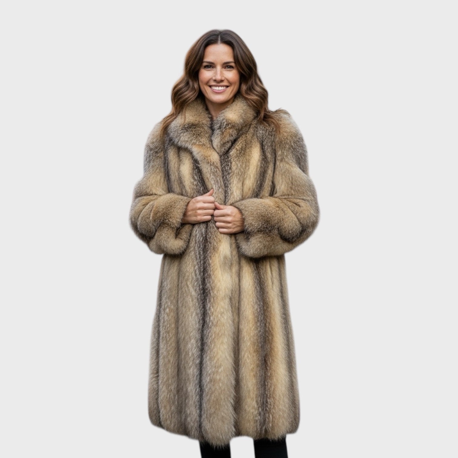 Crystal Fox 7/8 Coat