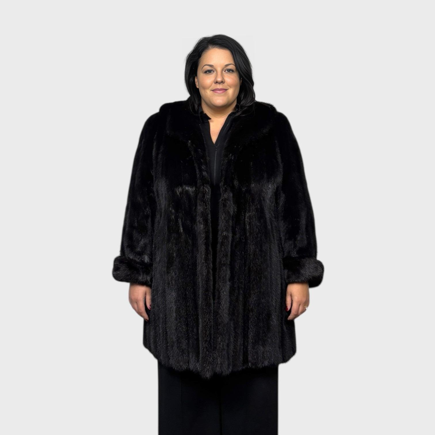 Dark Ranch Female Mink Jacket