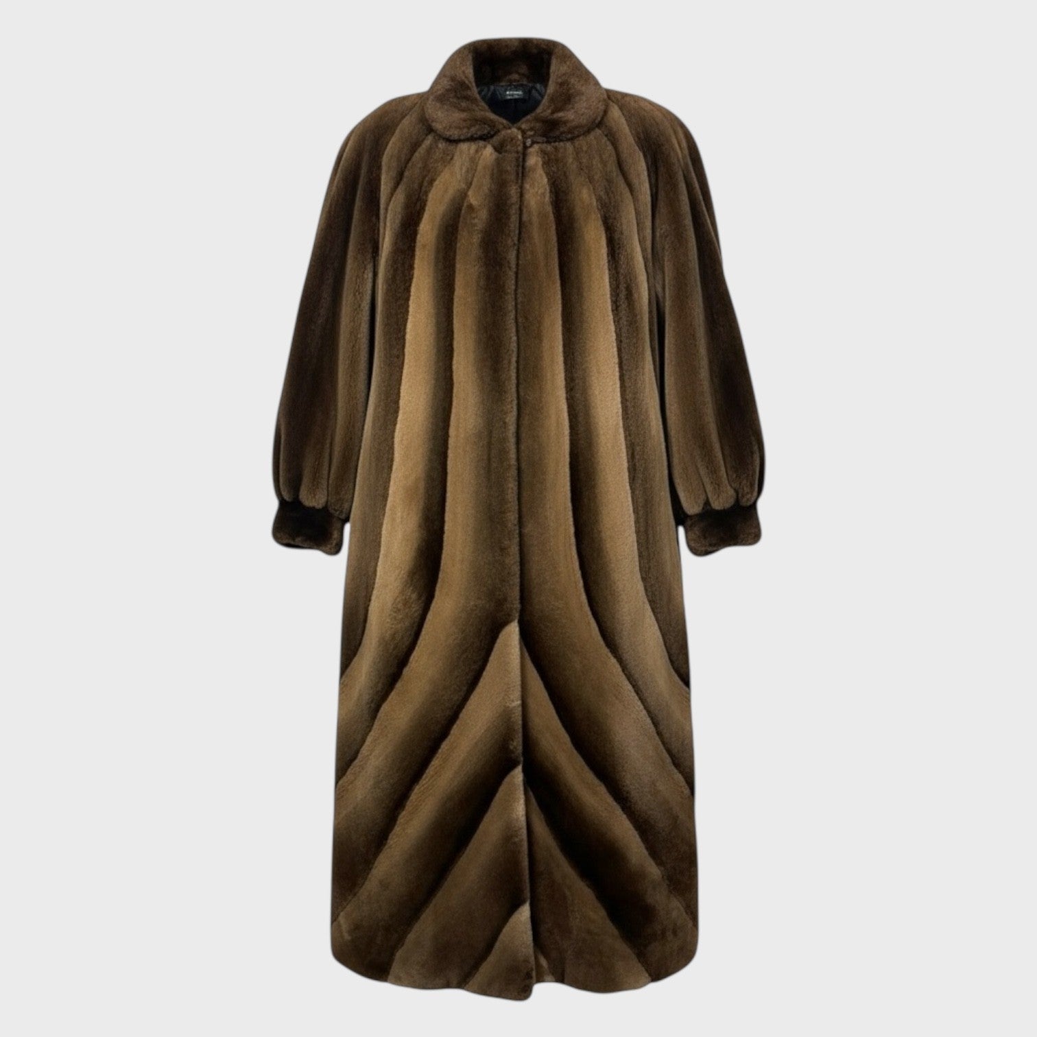 Natural Sheared Beaver Coat - Directional