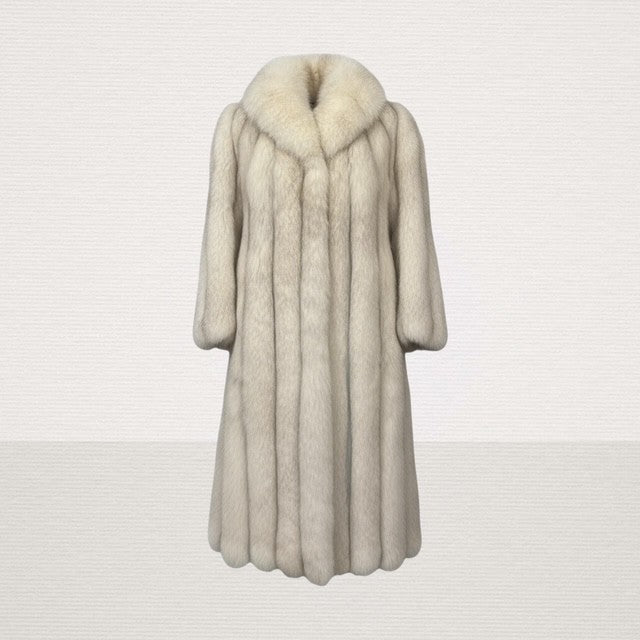 Blue Fox Coat