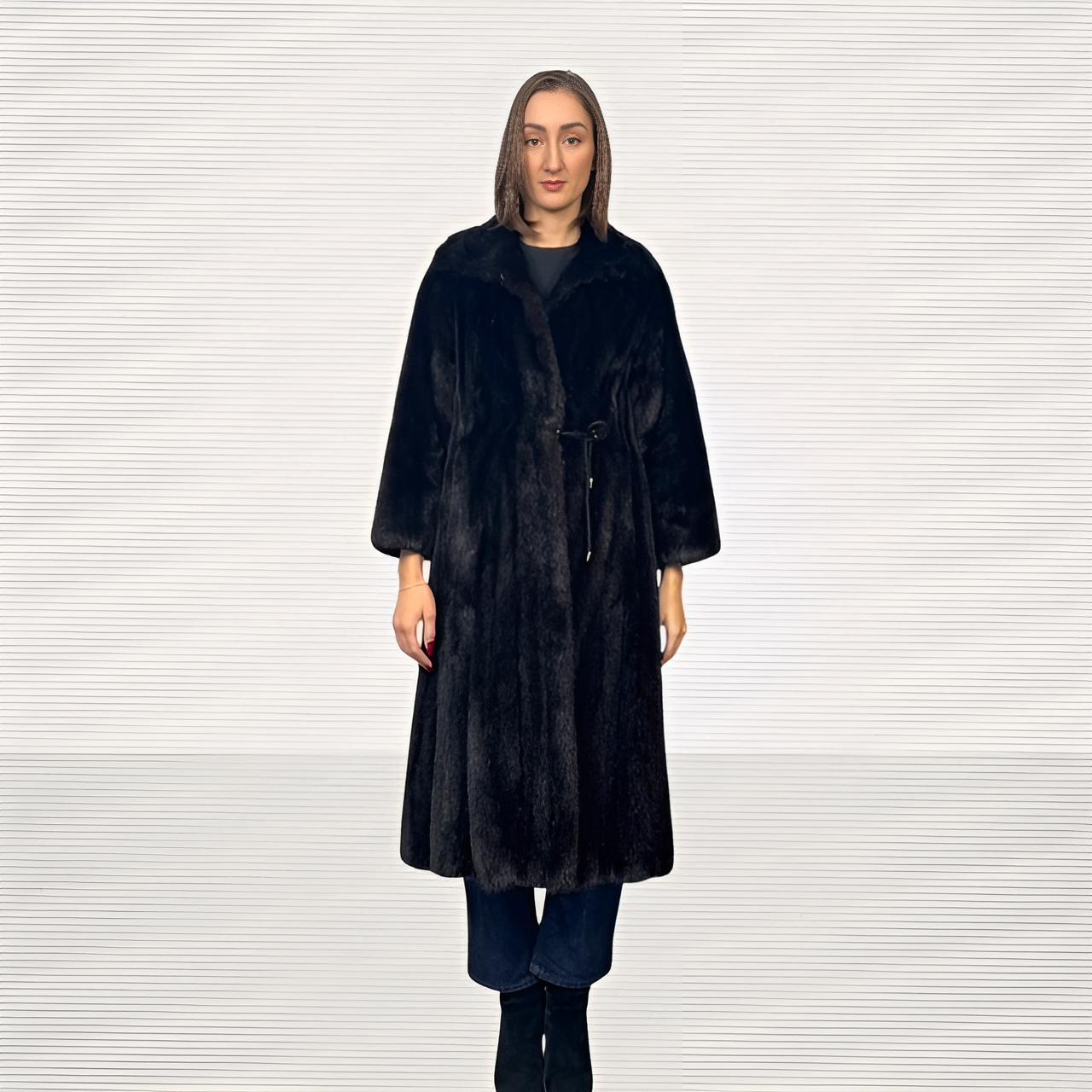 Black Mink Coat
