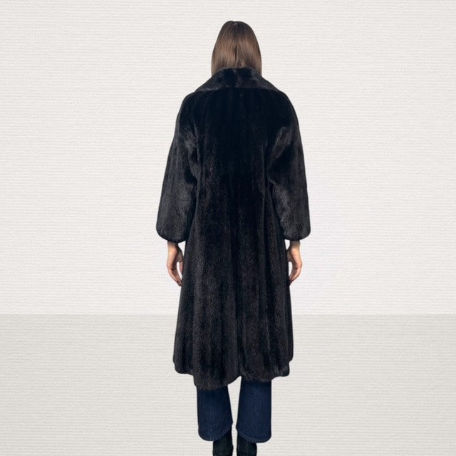 Black Mink Coat