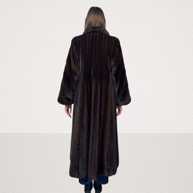 Mahogany Female Mink Coat