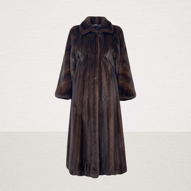 Mahogany Female Mink Coat