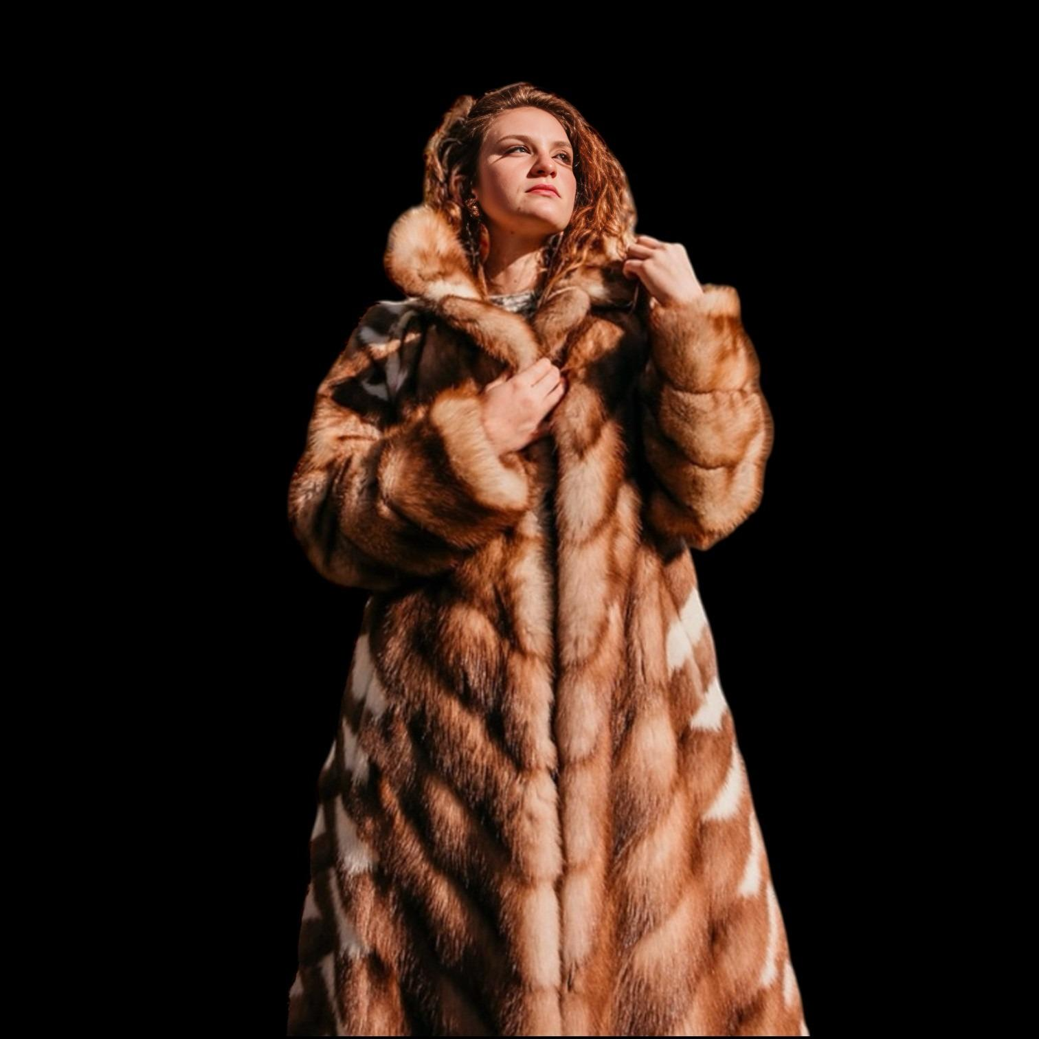 WOMEN'S CANADIAN STONE MARTIN (SABLE) - SIZE M