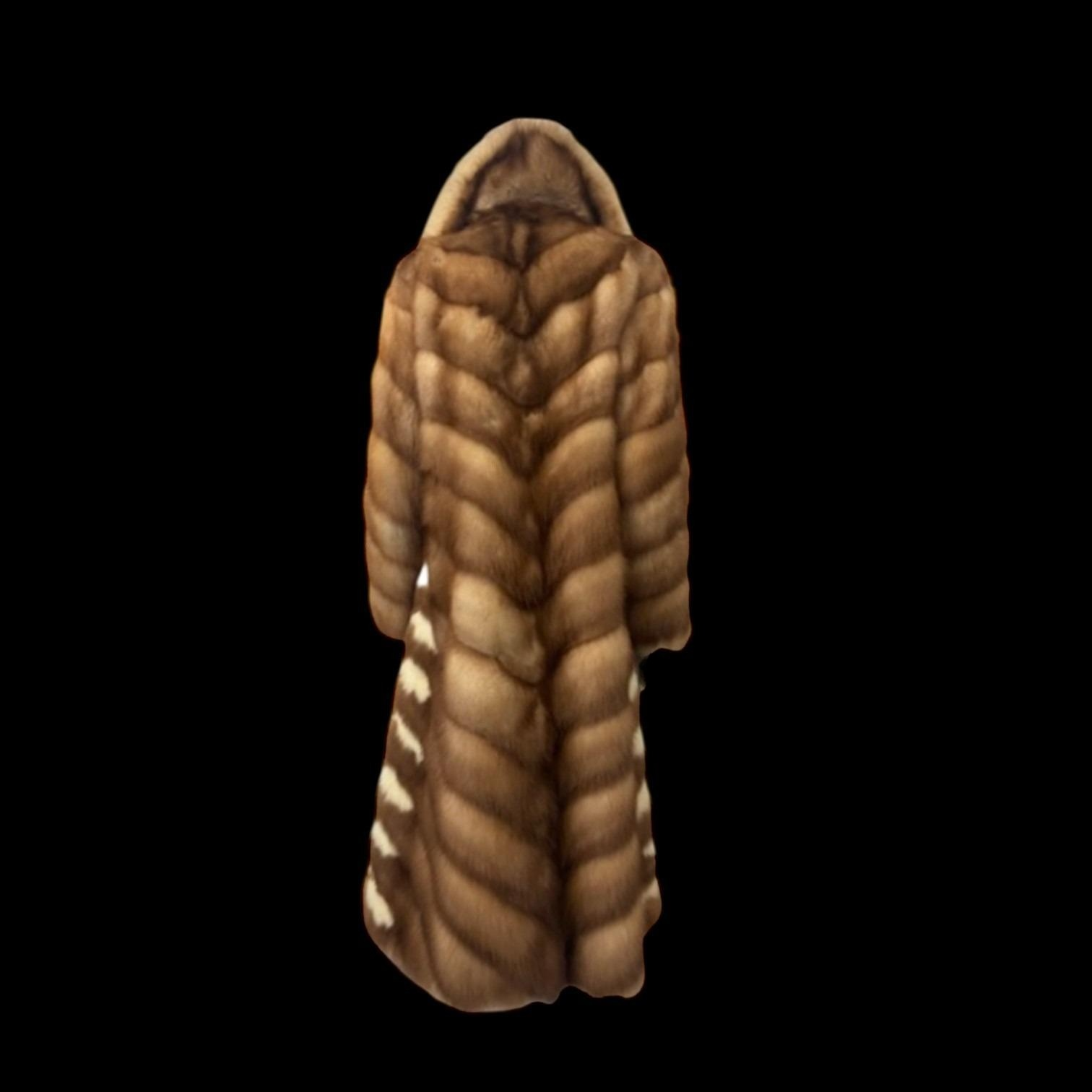 WOMEN'S CANADIAN STONE MARTIN (SABLE) - SIZE M